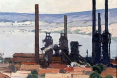 Нижний Тагил 1959 г Донцов Герман Евгеньевич. Местонахождение Бюджетное учреждение Холст, масло. Размер:54х73  "Музей изобразительных искусств Республики Карелия"