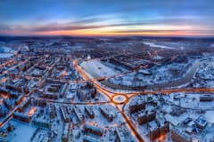 Река Тагил. Улица Первомайская, Серова. Будущий парк "Народный" 2018 год. Фото Дмитрий Викторович.