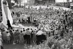 Открытие памятника Д. Н. Мамину-Сибиряку в посёлке Висим, фото 1962 год.