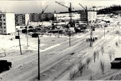 Нижний Тагил. Строительство жилых домов на Ленинградском проспекте (фото 1970-х гг.)