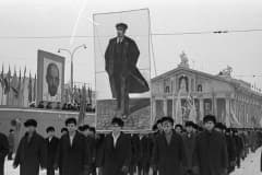 Нижний Тагил, 1966 год, 49 лет Октябрю. Фотоархив "Детский дом №1, ул. Красногвардейская.
