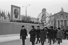 Нижний Тагил, 1966 год, 49 лет Октябрю. Фотоархив "Детский дом №1, ул. Красногвардейская.