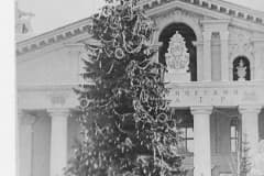 Нижний Тагил Новогодний снежный городок 1970-е годы.